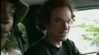 Talented slut bonks a horny dude in his car till orgasm