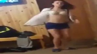 Two hot girls dancing and stripping live on periscope